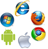 Browser & Device logos
